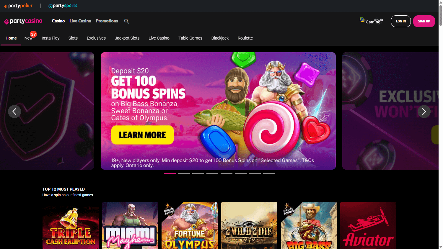 Party_Casino_Ontario_homepage_desktop