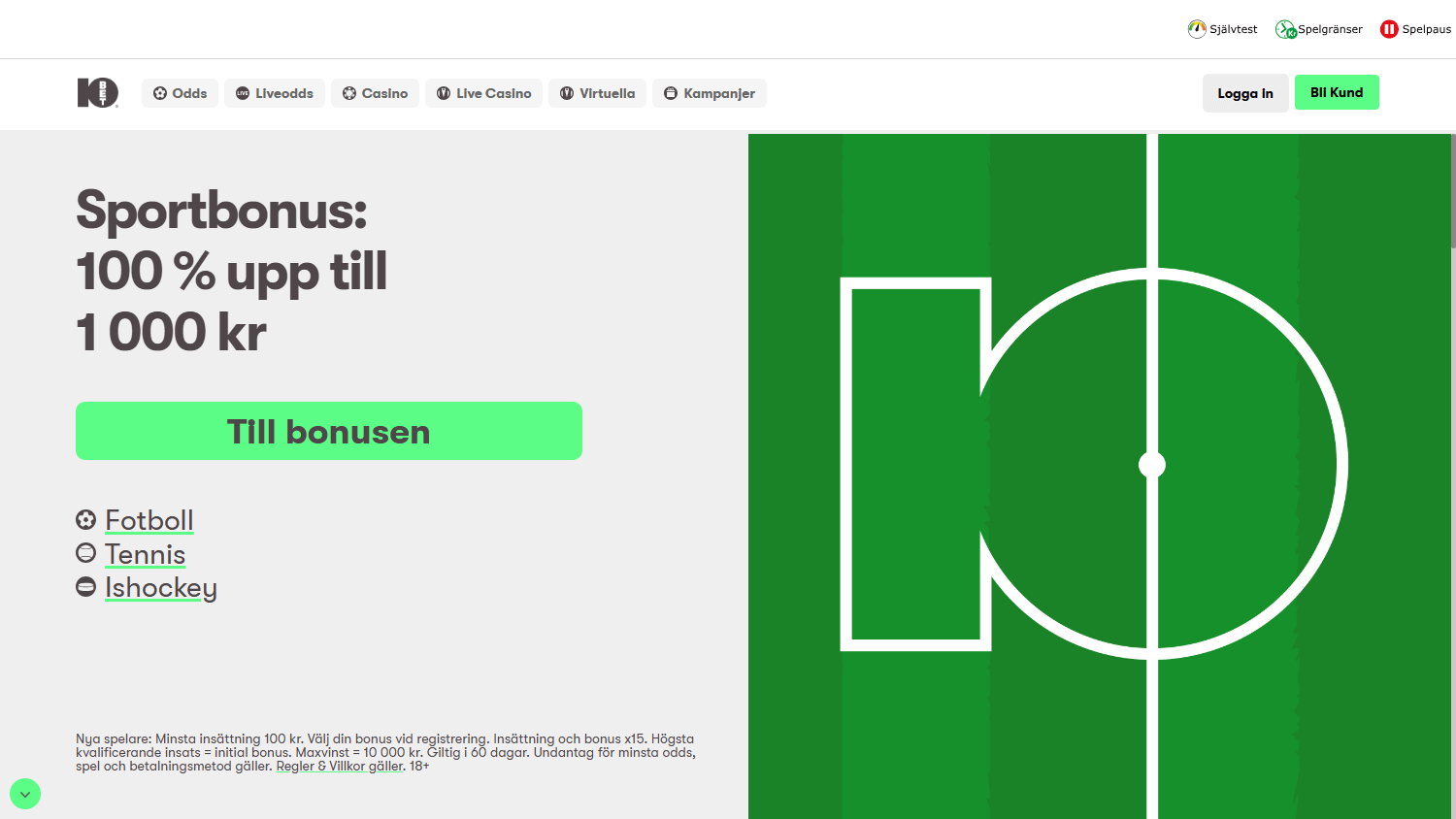 10bet_Casino_SE_homepage_desktop