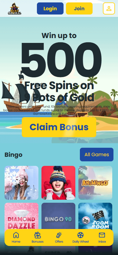 Lucky_Admiral_Casino_homepage_mobile