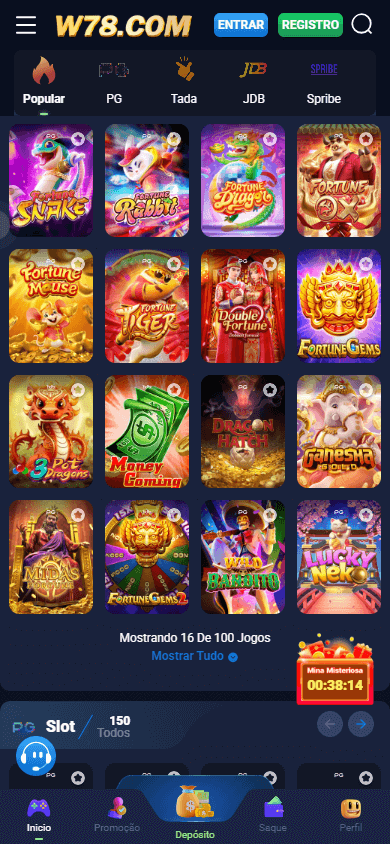 W78.com_Casino_game_gallery_mobile