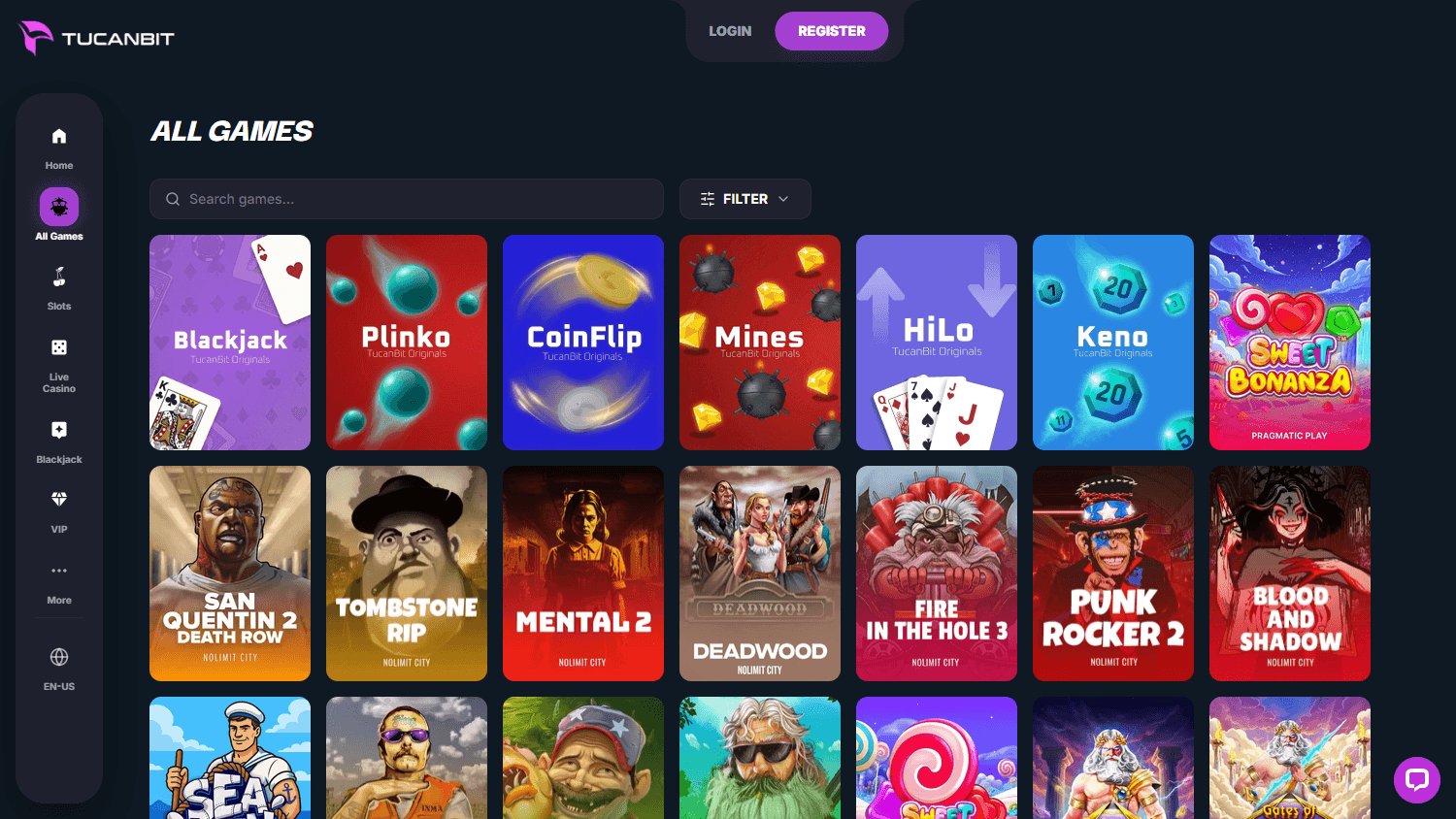 TucanBit_Casino_game_gallery_desktop