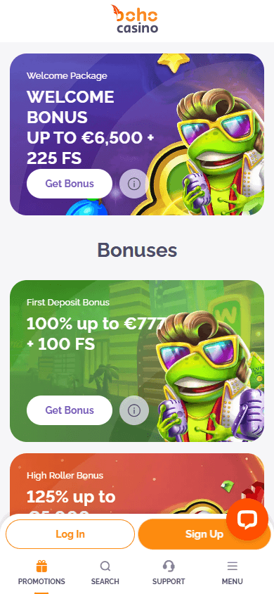 BOHO_Casino_promotions_mobile