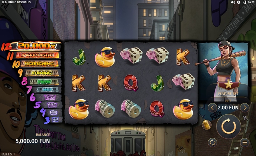 12 Burning Baseballs.jpg