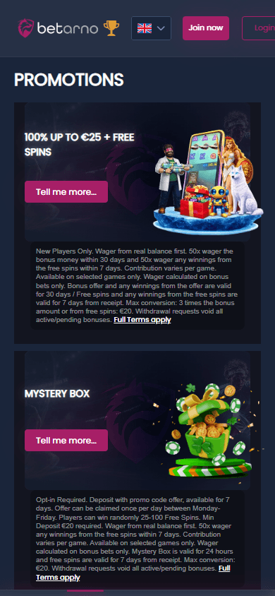 betarno_casino_promotions_mobile