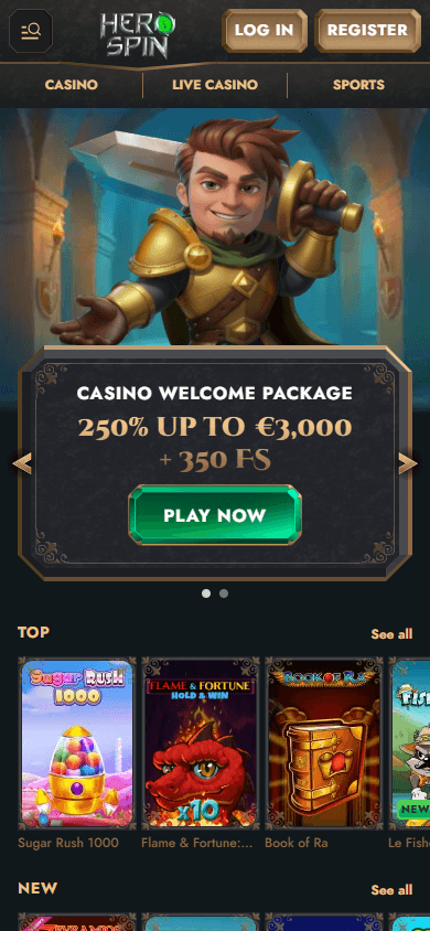 herospin_casino_homepage_mobile