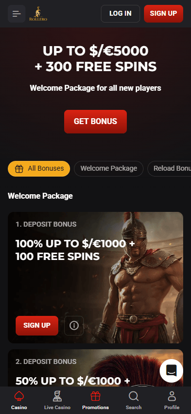 rollero_casino_promotions_mobile