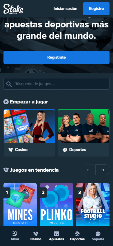 Stake_Casino_CO_homepage_mobile