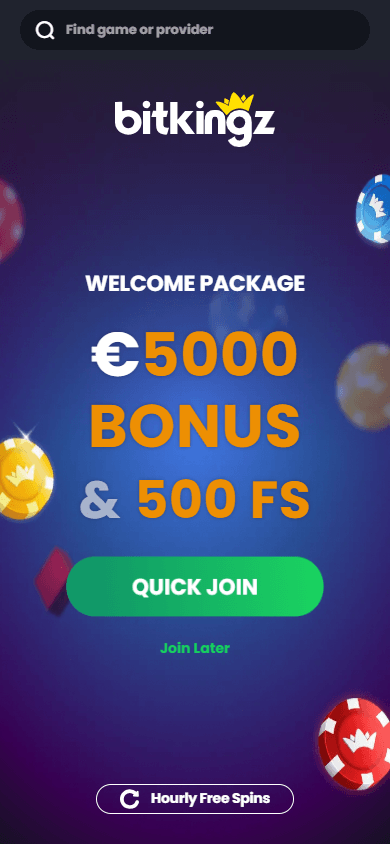 bitkingz_casino_homepage_mobile