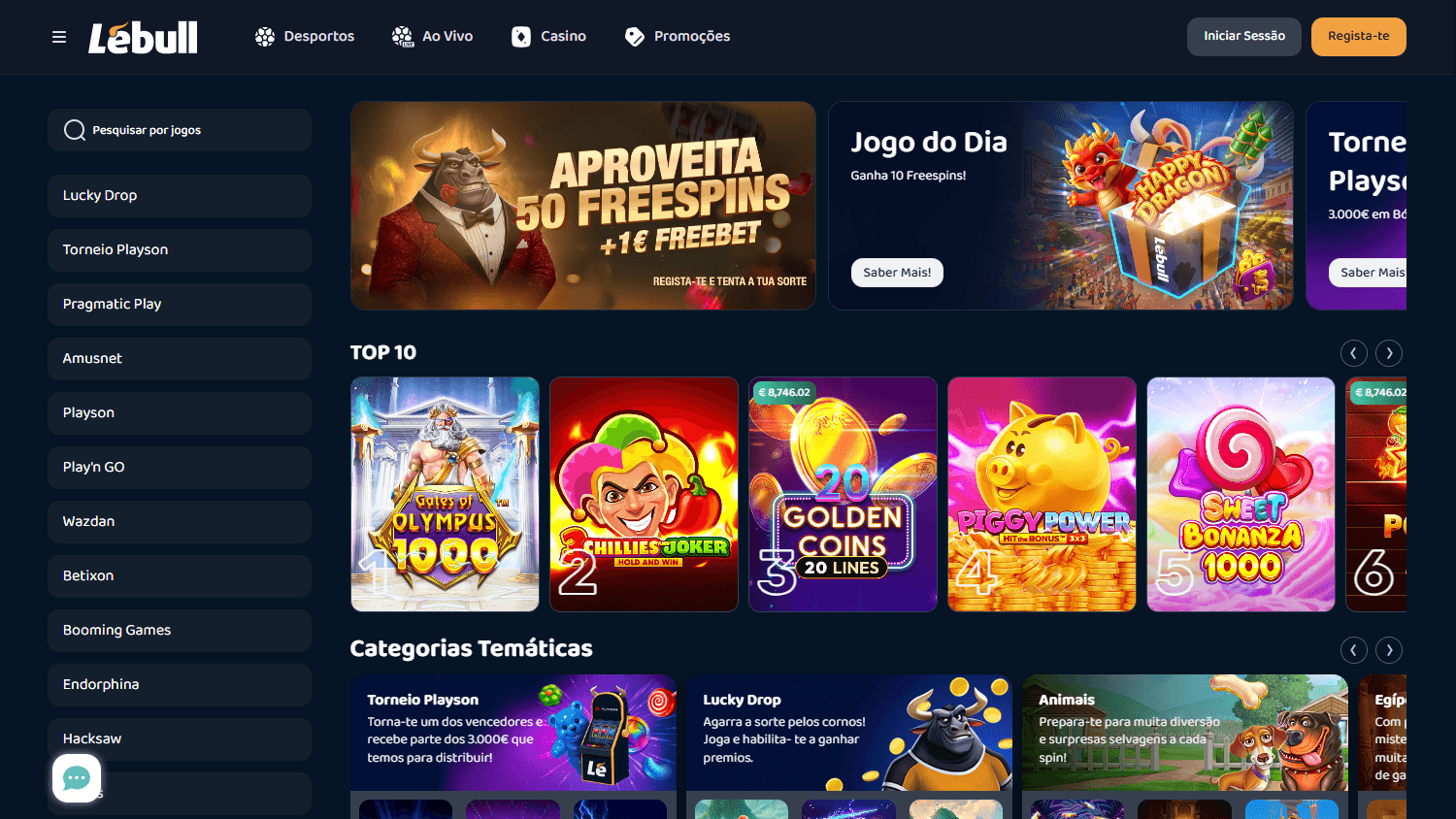lebull_casino_pt_homepage_desktop
