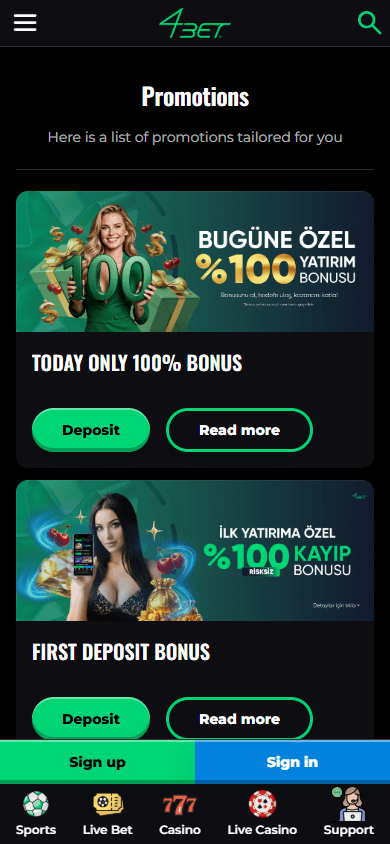 4bet_casino_promotions_mobile