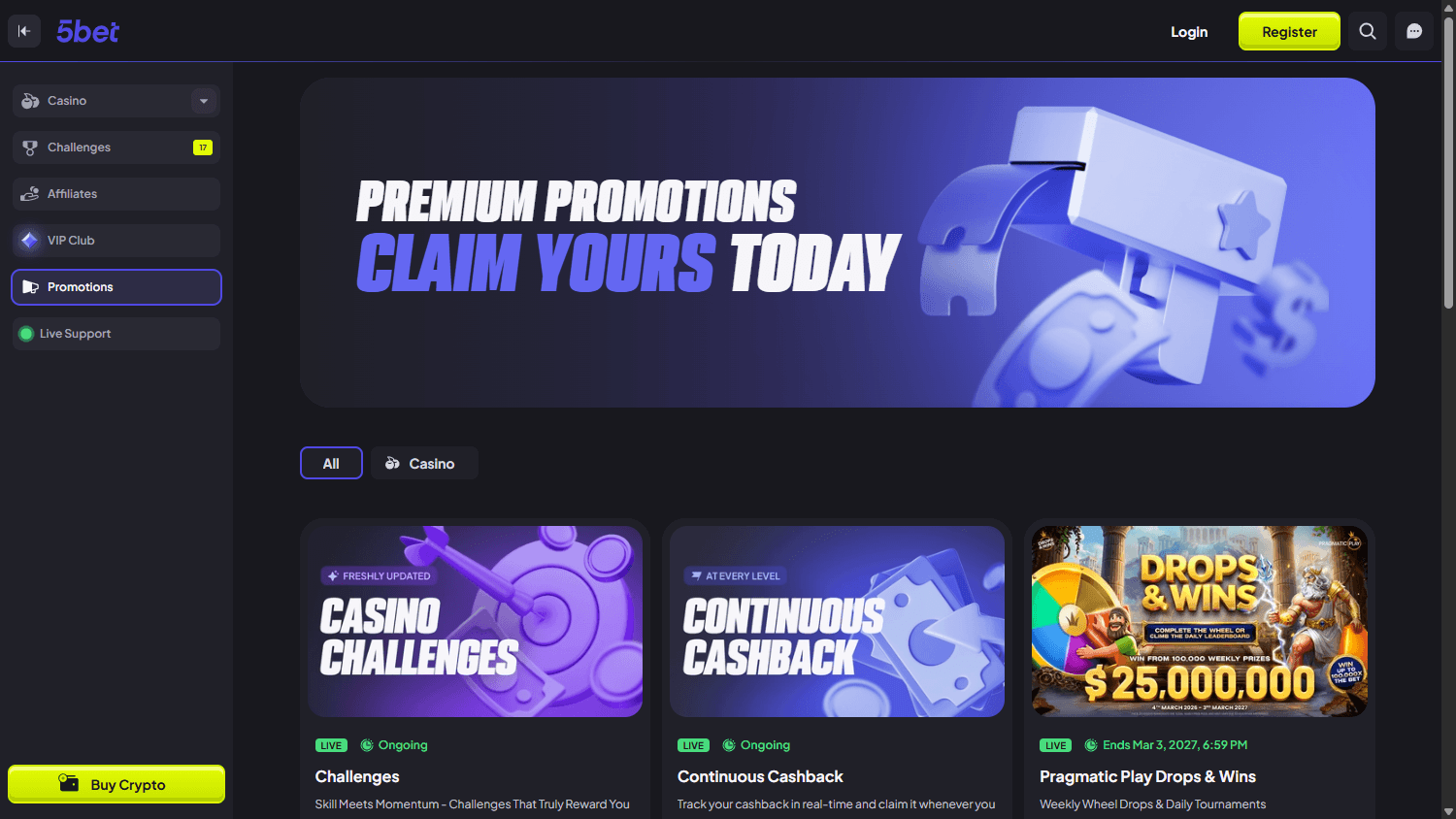 5bet_casino_promotions_desktop