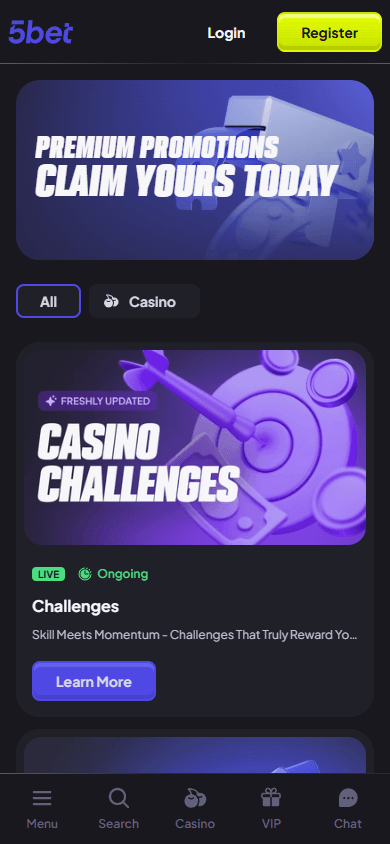 5bet_casino_promotions_mobile