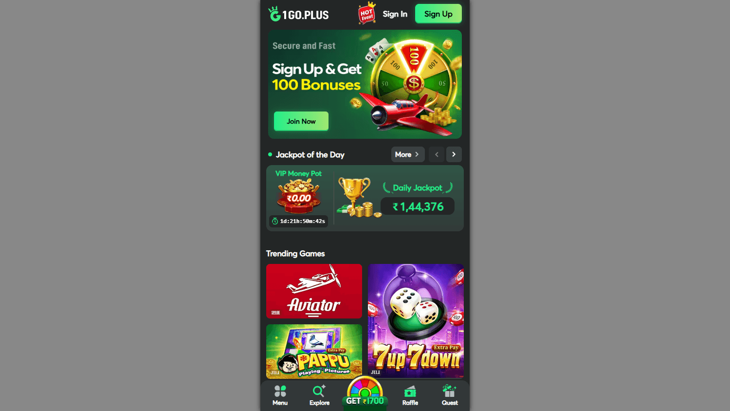 1go.plus_casino_homepage_desktop