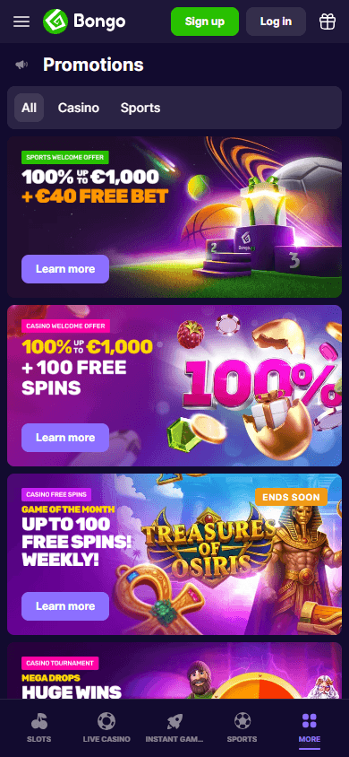 bongo_casino_promotions_mobile