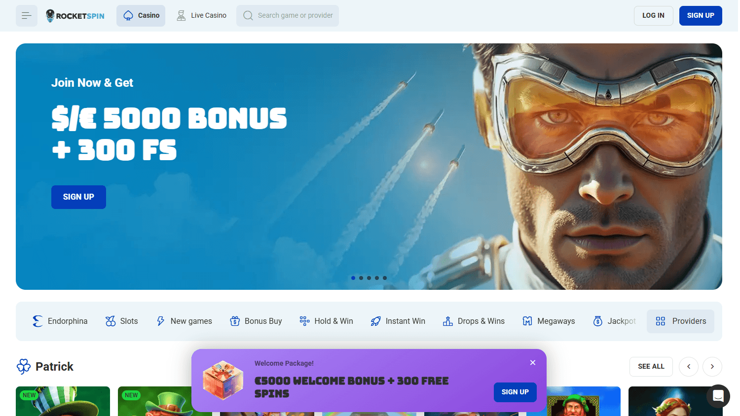 rocket_spin_casino_homepage_desktop