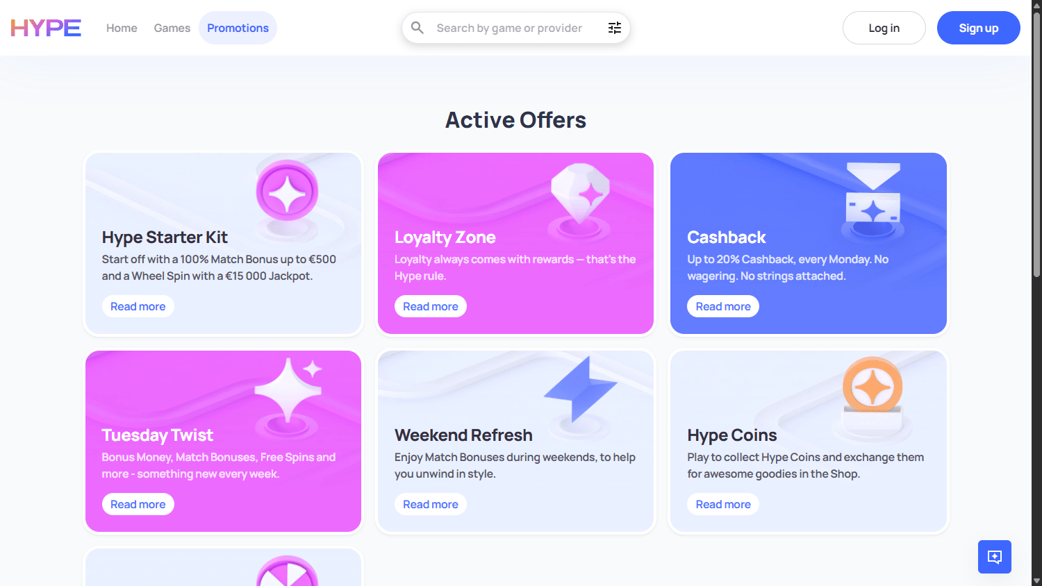 hypekasino_casino_promotions_desktop