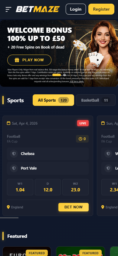 betmaze_casino_homepage_mobile