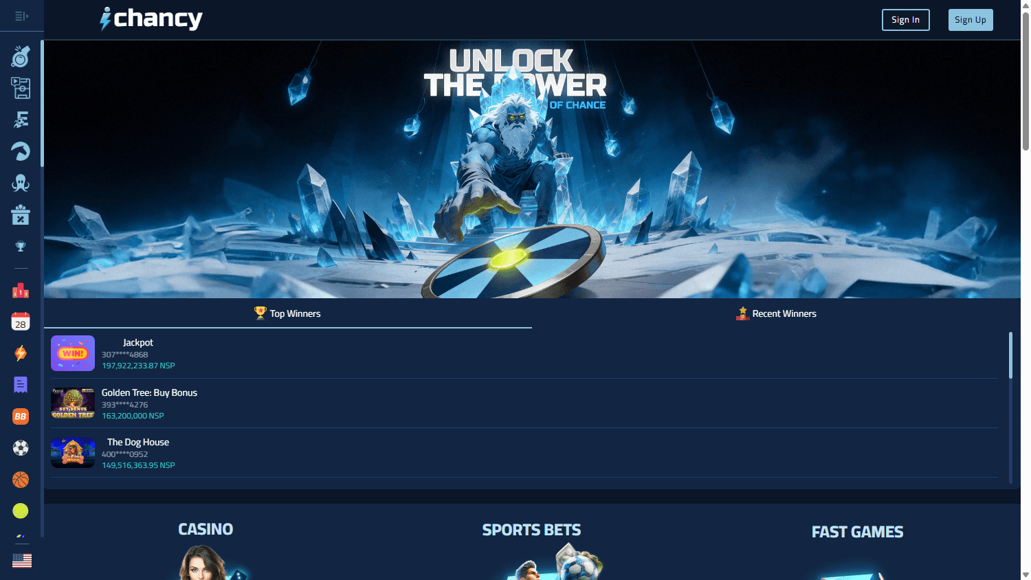 ichancy_casino_homepage_desktop