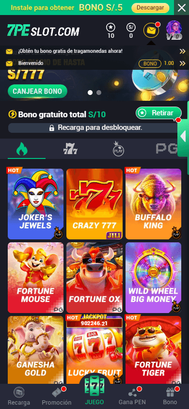 7pe_slot_casino_homepage_mobile