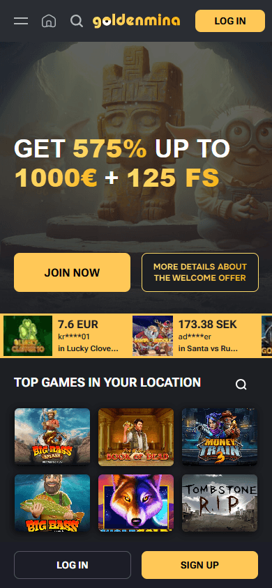 goldenmina_casino_homepage_mobile