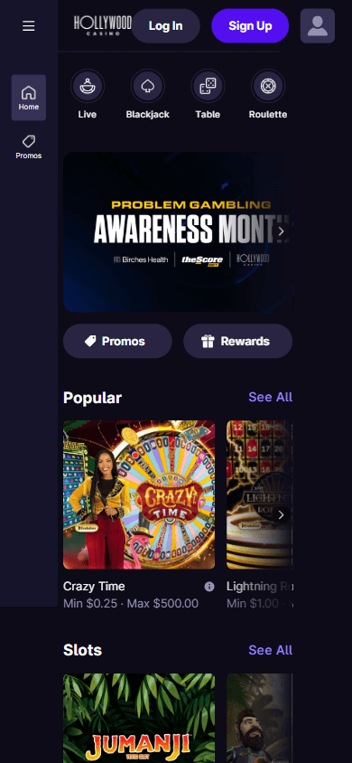 Hollywood_Casino_homepage_mobile