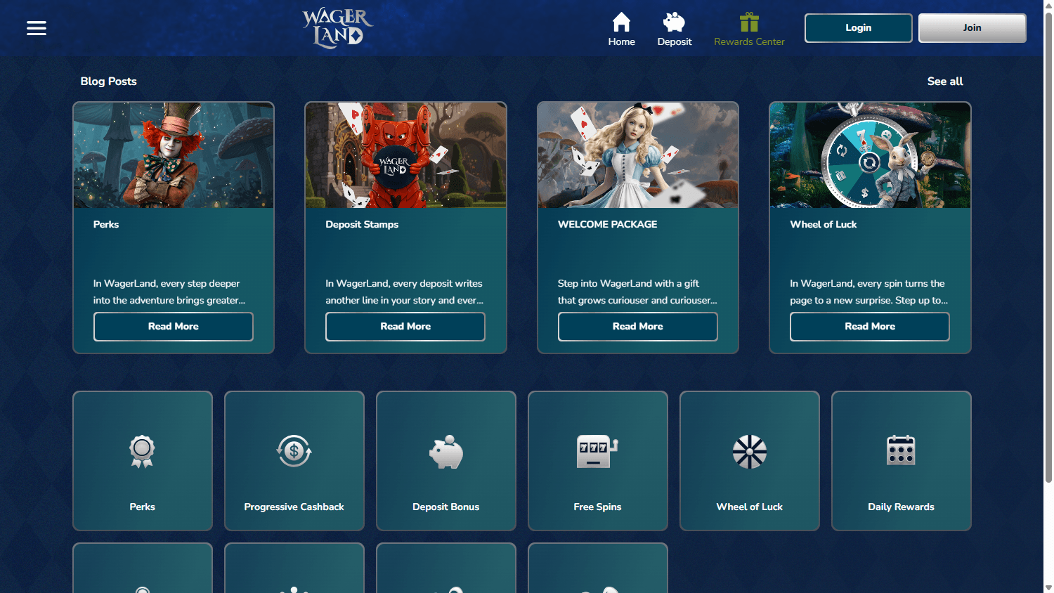 wagerland_casino_promotions_desktop