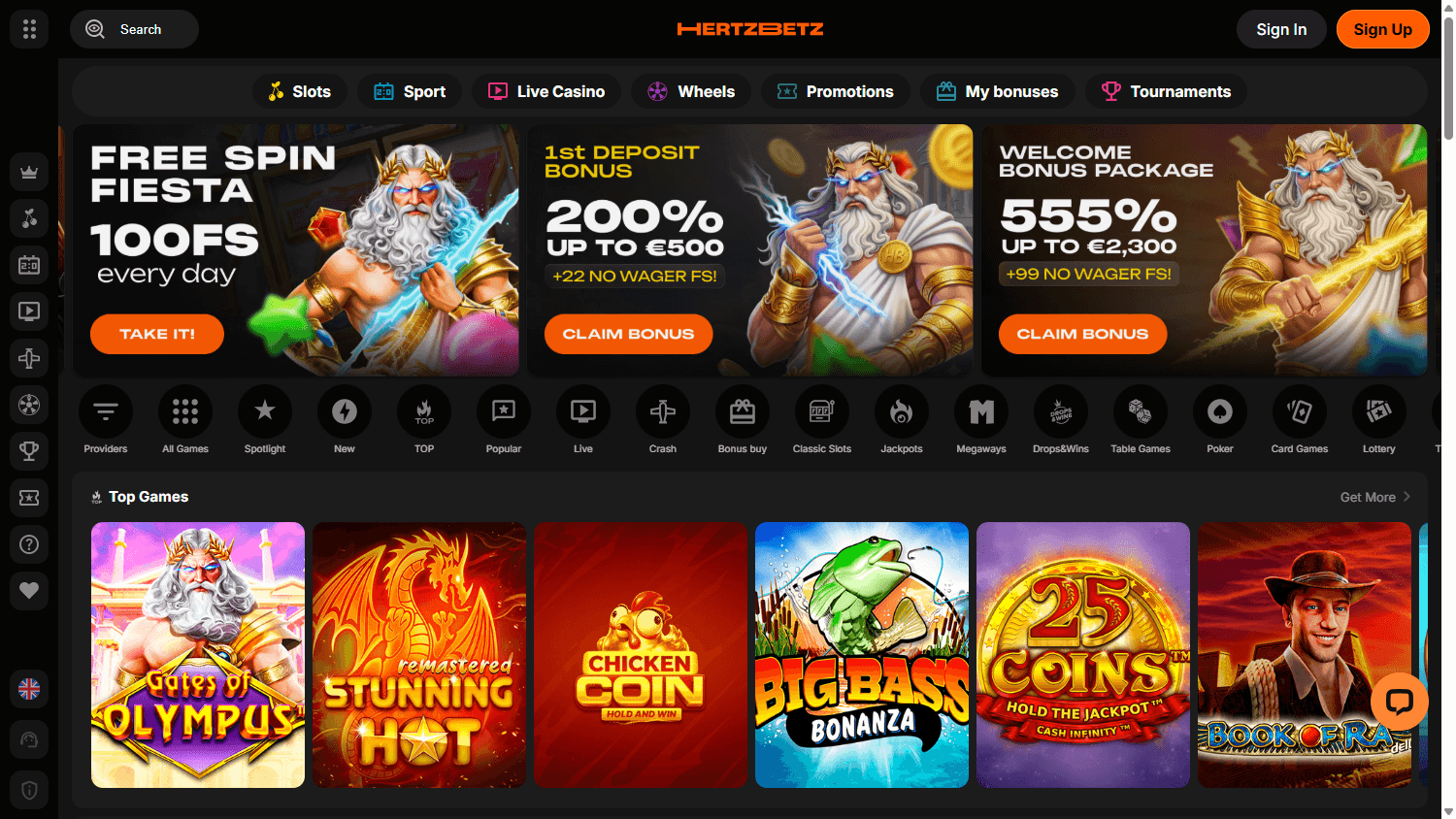 hertzbetz_casino_homepage_desktop