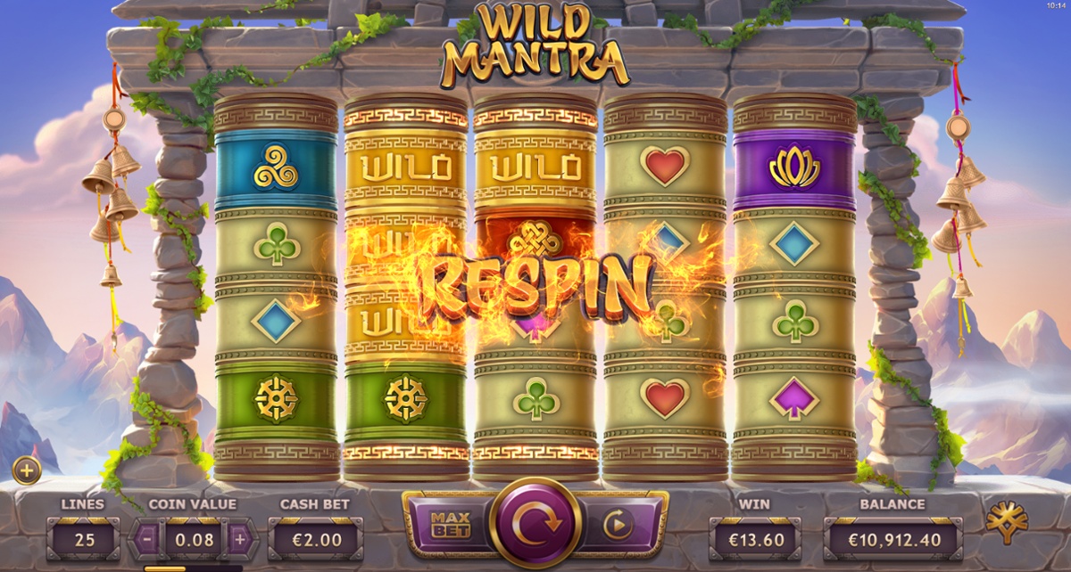 Wild Mantra respin feature