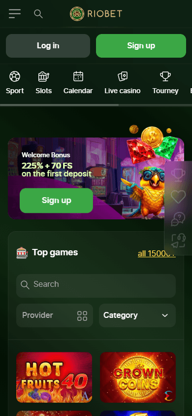 riobet_casino_homepage_mobile