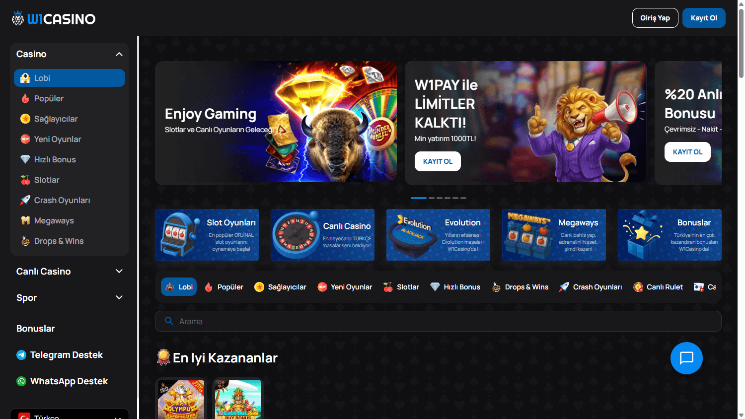 w1casino_homepage_desktop