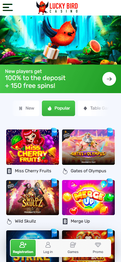 luckybird_casino_homepage_mobile