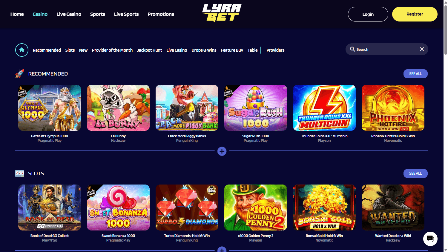 lyrabet_casino_game_gallery_desktop