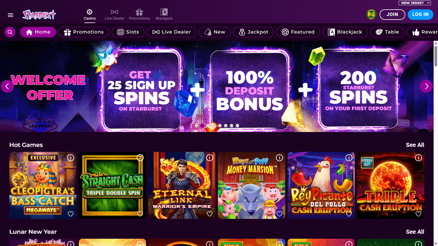 Stardust_Casino_NJ_homepage_desktop