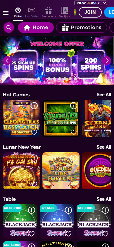 Stardust_Casino_NJ_homepage_mobile