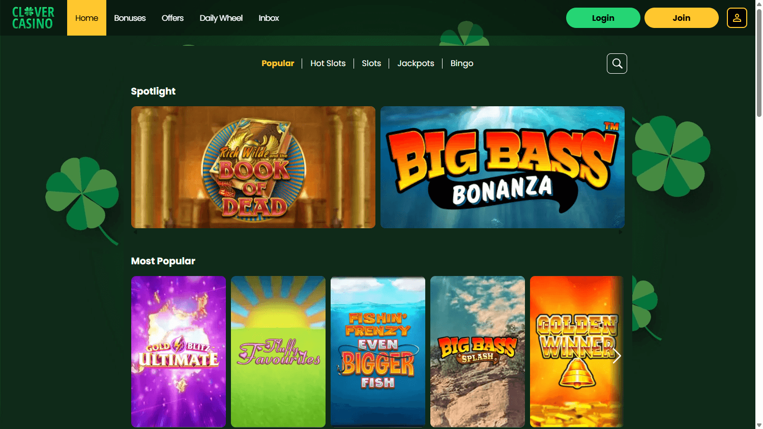 Clover_Casino_game_gallery_desktop