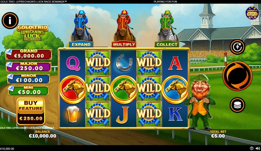 Gold Trio Leprechaun's Luck Race Bonanza.jpg