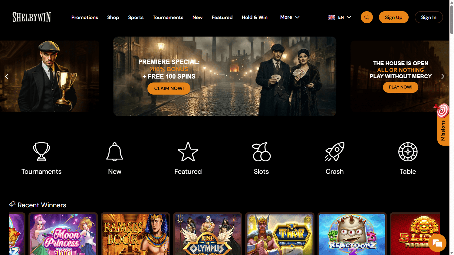 shelbywin_casino_homepage_desktop