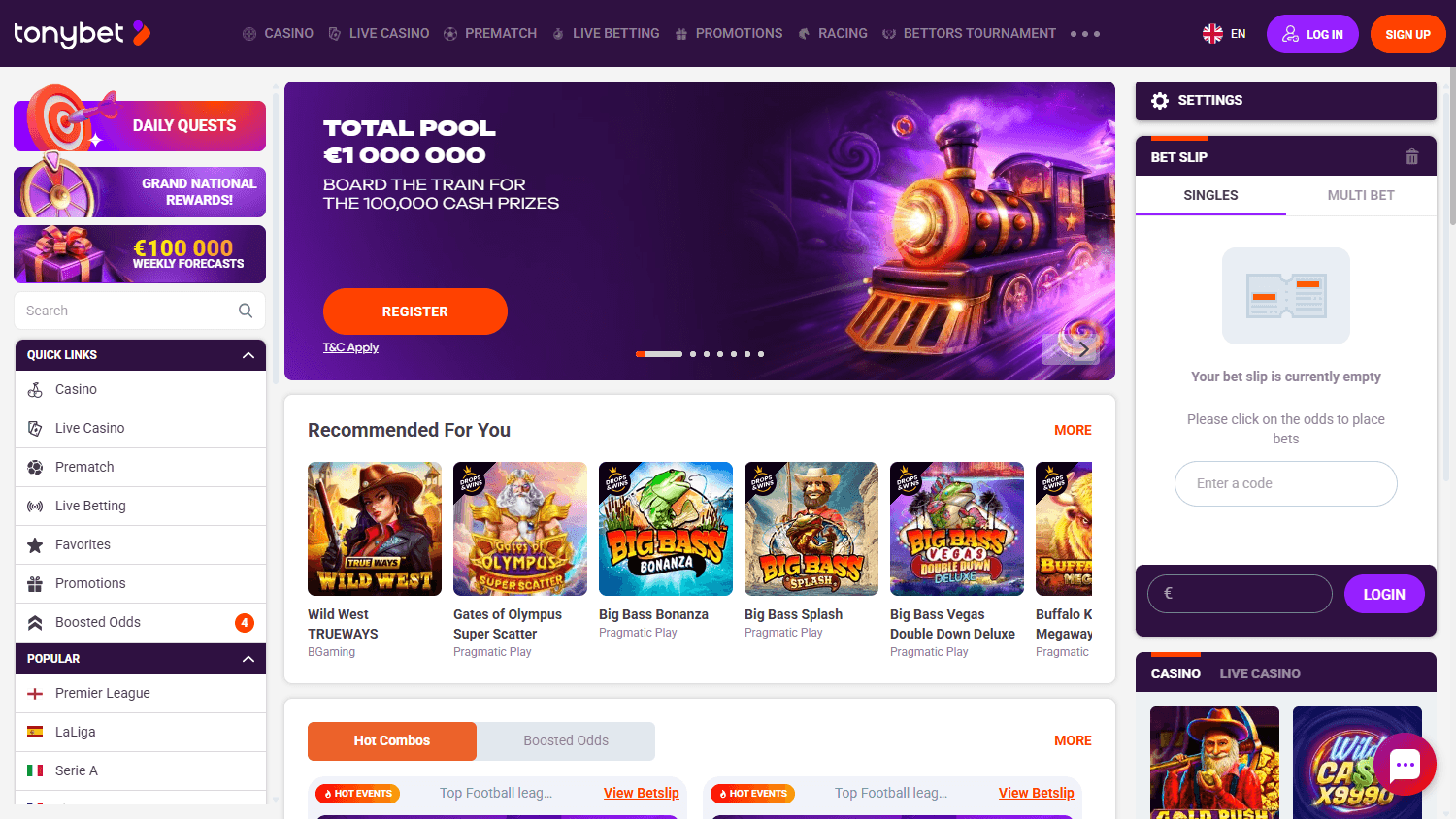 tonybet_casino_homepage_desktop