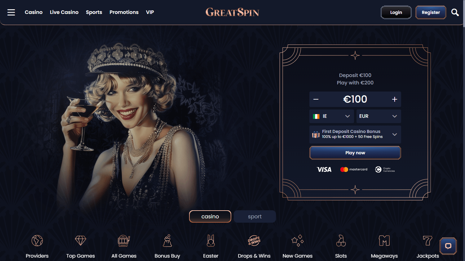 greatspin_casino_homepage_desktop