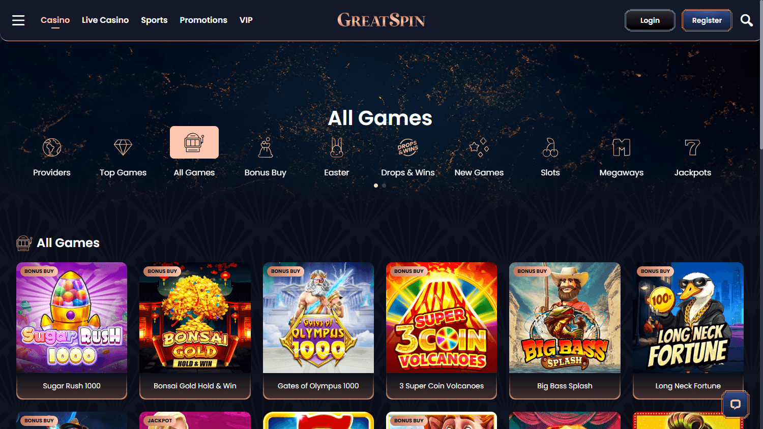 greatspin_casino_game_gallery_desktop
