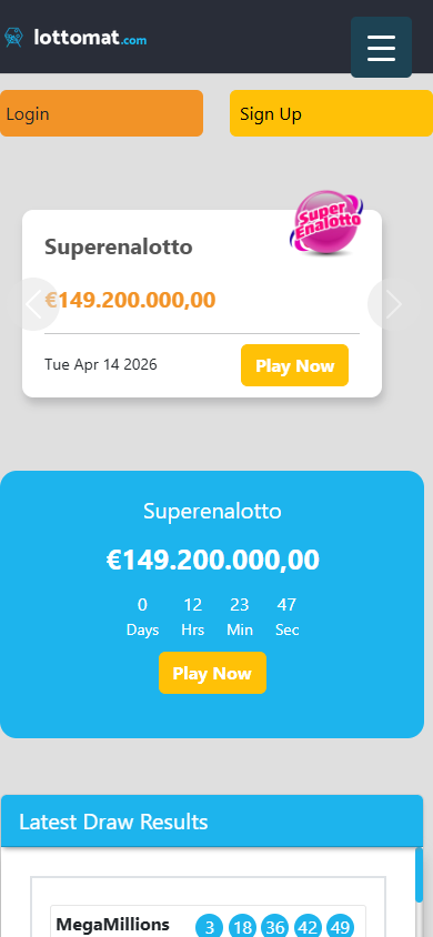 lottomat_casino_homepage_mobile