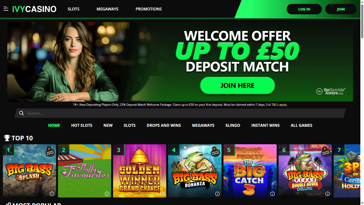 ivy_casino_homepage_desktop