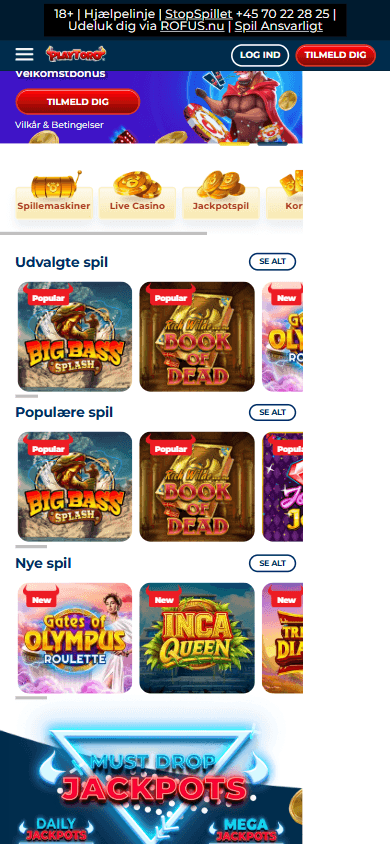 playtoro_casino_dk_homepage_mobile