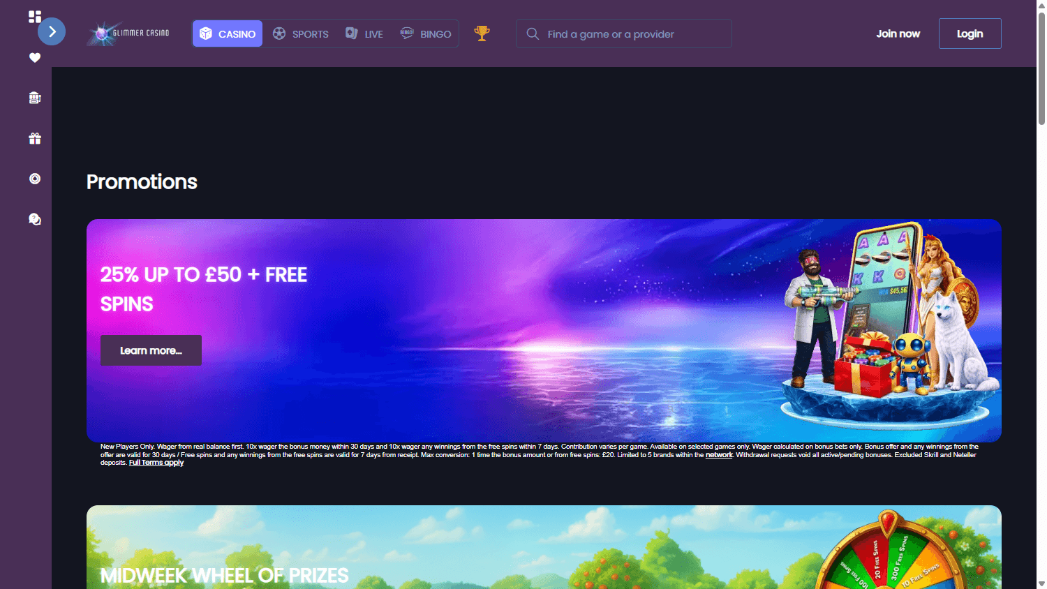 Glimmer_Casino_promotions_desktop