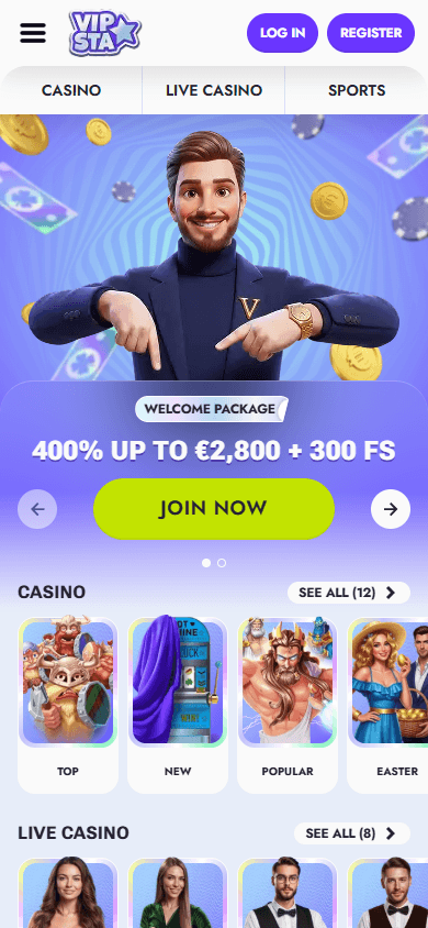 vipsta_casino_homepage_mobile