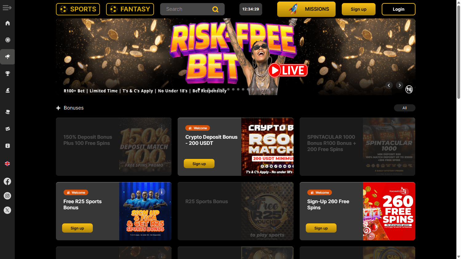 Wanejo_Bets_Casino_promotions_desktop