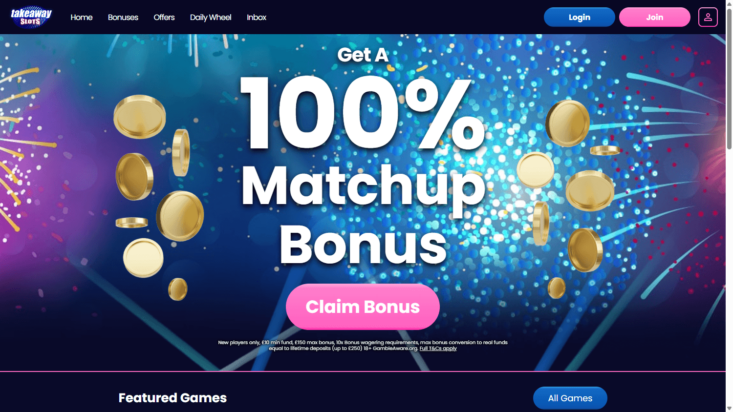takeaway_slots_casino_homepage_desktop