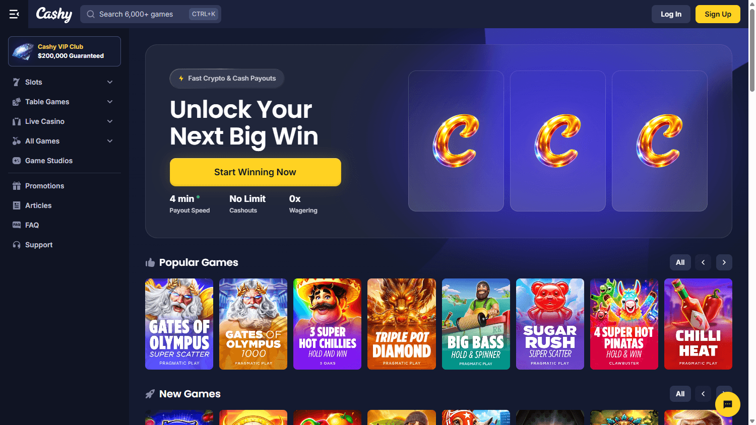 cashy_casino_homepage_desktop