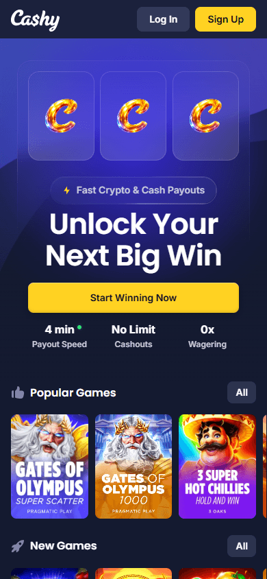 cashy_casino_homepage_mobile
