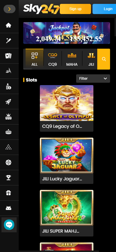 Sky247_Casino_game_gallery_mobile